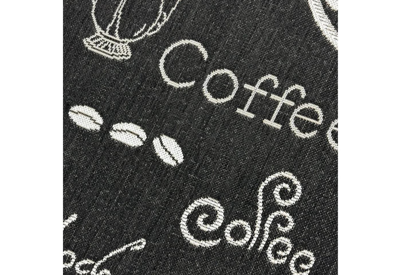 Carpetia Outdoorteppich Schwarz Polypropylen Innen/Außen - Bild 5