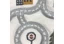 Carpetia Kinderteppich Runder Spielteppich mit Straßenmotiv in Creme Bild 5