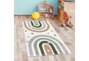 Carpetia Kinderteppich Pastellfarben Regenbogendesign Bild 2