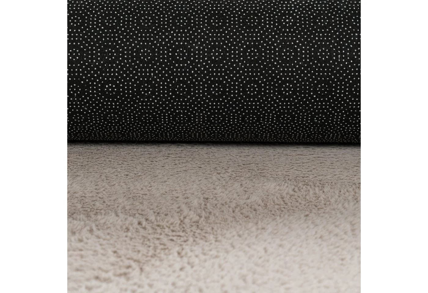 Carpetia Teppich Beige Hasenfell-Optik - Bild 3