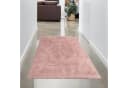 Carpetia Teppich Rosa Hasenfell-Optik Modern Bild 1