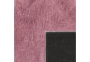 Carpetia Fellteppich Kunstfell Hasenfell-Optik Rosa Rund Bild 5