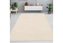 Carpetia Teppich Uni-Optik Beige 13 mm Florhöhe Bild 2