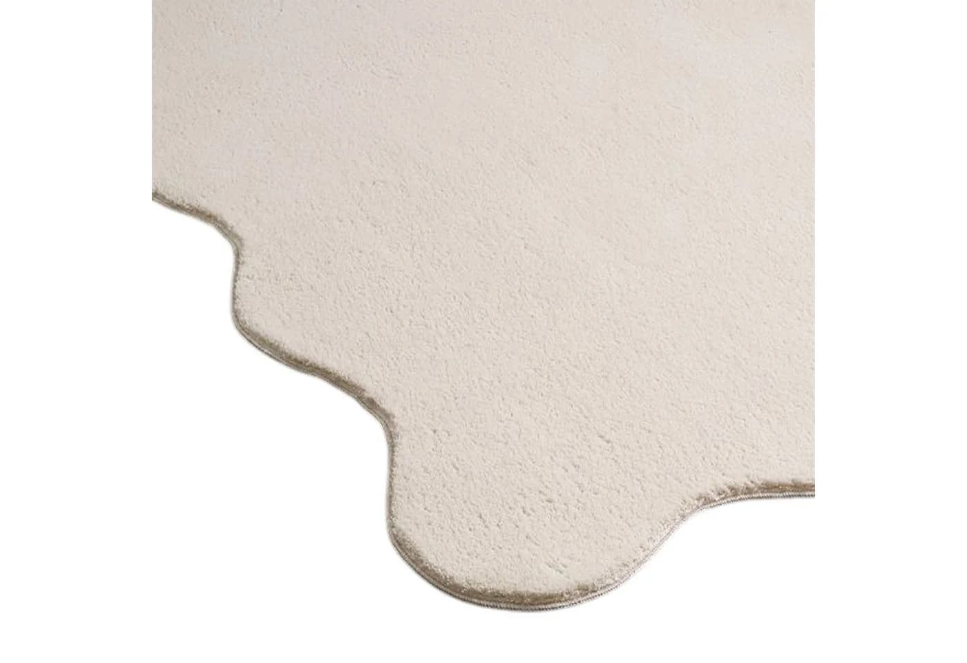 Carpetia Teppich Design Teppich Beige Wellenform - Bild 4