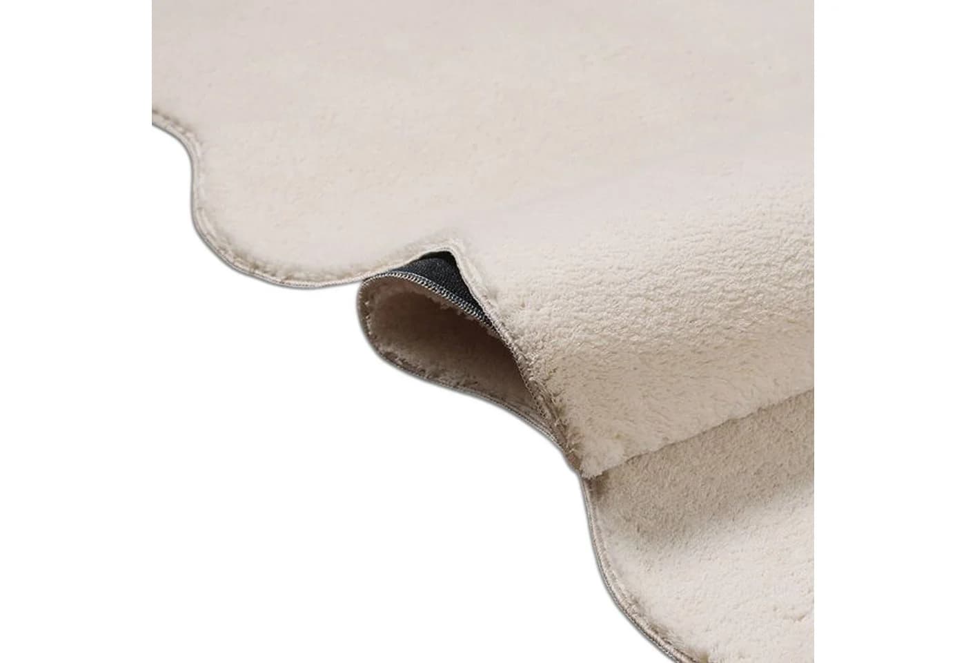 Carpetia Teppich Design Teppich Beige Wellenform - Bild 5