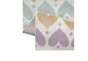 Carpetia Kinderteppich mit Pastell-Herzen – gemütlich & pflegeleicht Bild 3