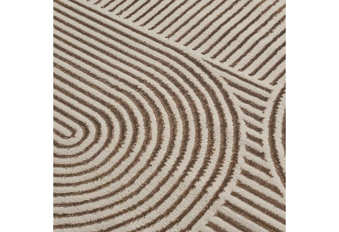 Carpetia Teppich Modernes Design Braun Polyester - Bild 4