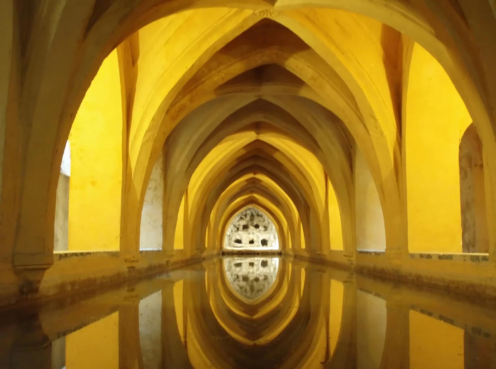 PAPERMOON Fototapete Palast Alcazar Sevilla Vlies Bunt