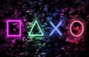 Papermoon Fototapete "Playstation-Neon" Vlies Premium 3D-Effekt Bild 2