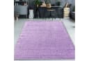 TeppichHome24 Hochflor-Teppich Flieder Shaggy Uni Bild 2