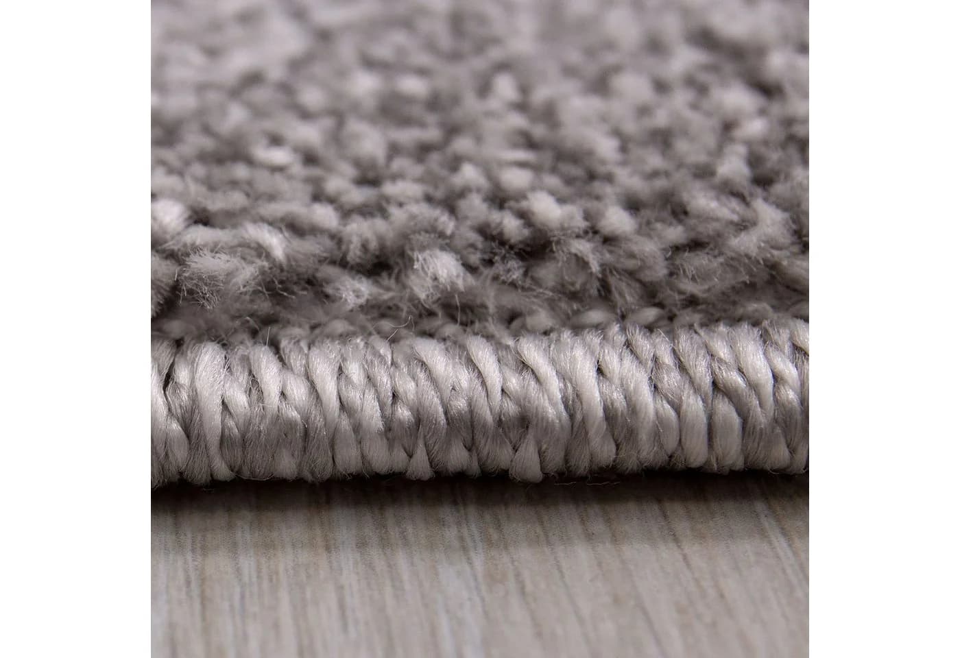 Vimoda Fellteppich Grau Anthrazit Hochflor Weich Rechteckig - Bild 3