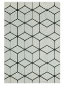 Vimoda Outdoorteppich Creme/Schwarz Bienenstock Optik Bild 1