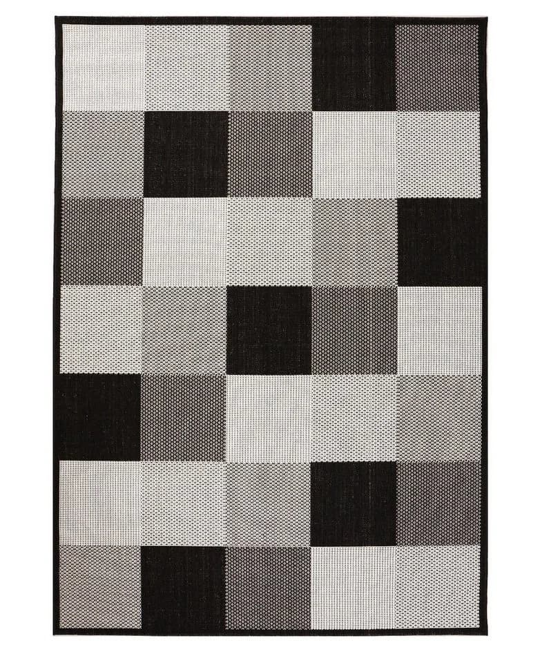 Vimoda Outdoorteppich Grau Flachgewebe In & Outdoor