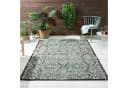 Vimoda Outdoorteppich Rauten Design Schwarz Bild 5