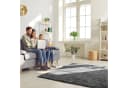 Vimoda Teppich Wohnzimmer Kurzflor Grau Modern Bild 5