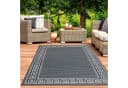 Vimoda Outdoorteppich Flachgewebe Blau Rechteckig Läufer Bild 1