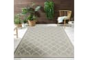 Vimoda Outdoorteppich Beige Rechteckig Flachgewebe Bild 1