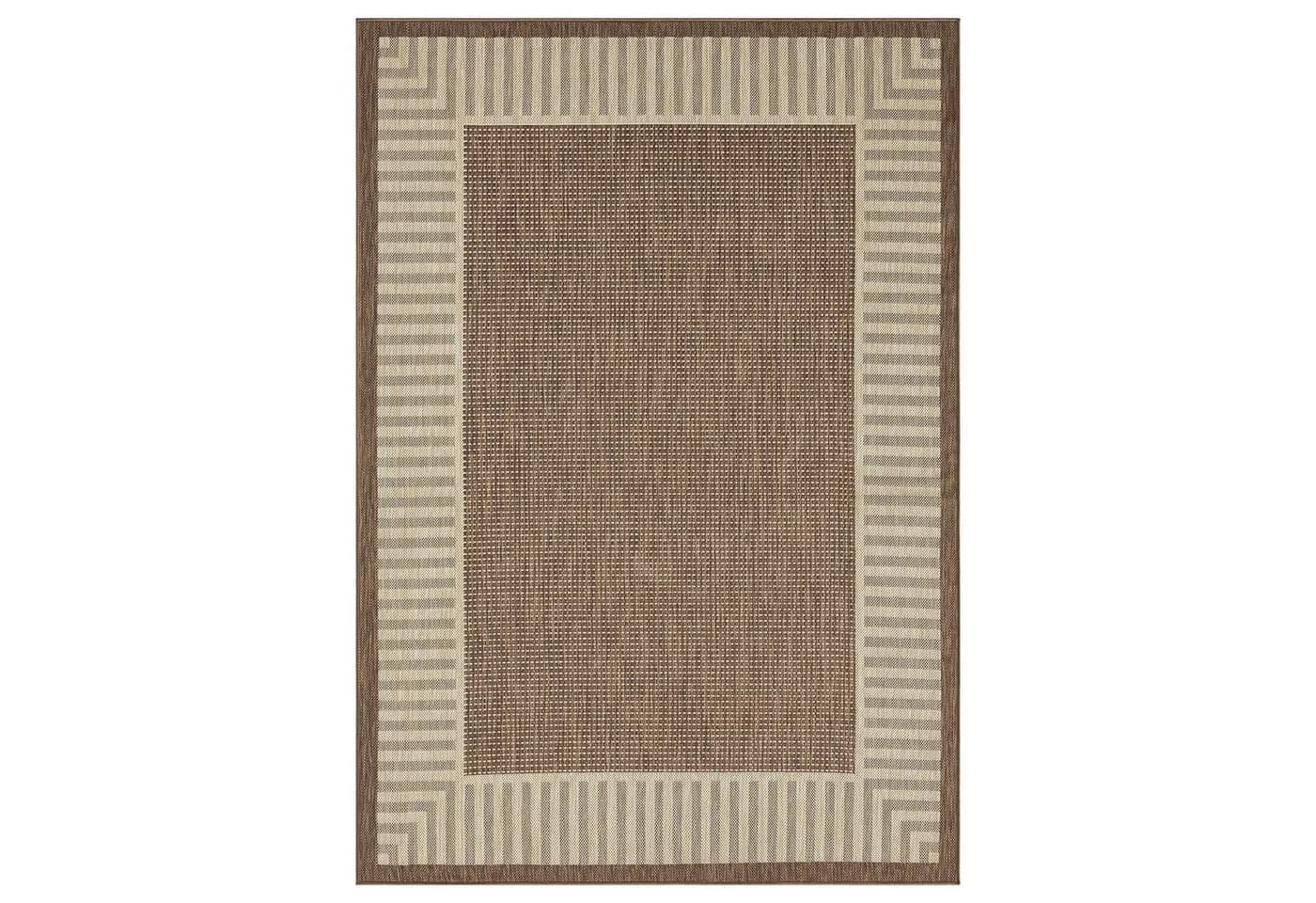 Vimoda Outdoorteppich Beige Rechteckig Innen & Außen - Bild 2