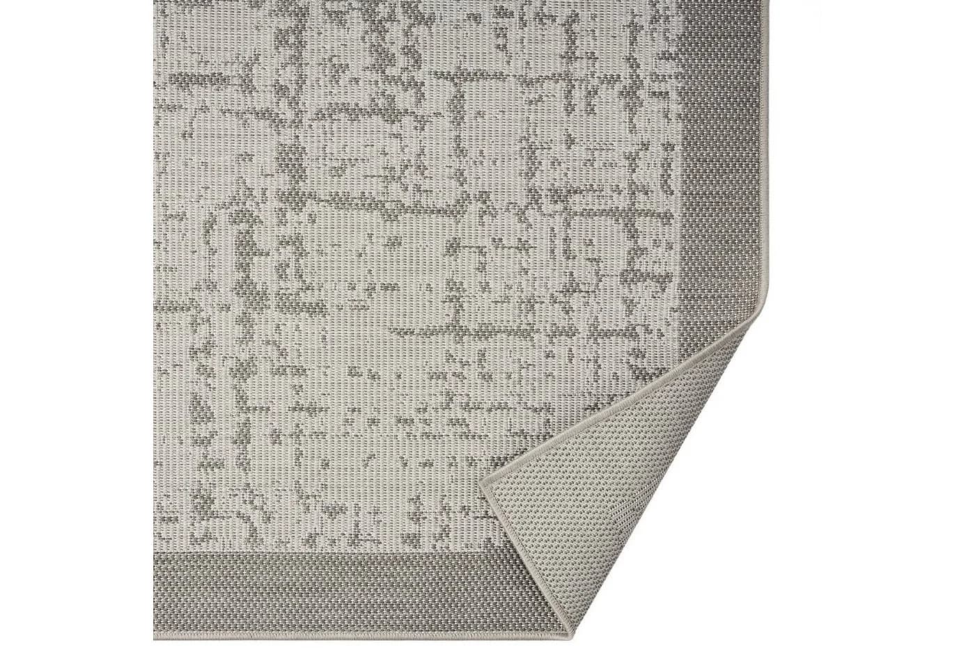 Vimoda Outdoorteppich Grau Rechteckig In & Outdoor Läufer Robust - Bild 5