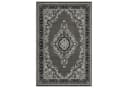 Vimoda Orientteppich Kurzflor Grau Schwarz Orientalisch Bild 2