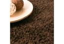 Vimoda Hochflor-Teppich Shaggy Rund Braun Bild 4