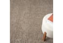 Vimoda Teppich Hoch-Tief Effekt Gestreift 3D Muster Taupe Grau Weiß Bild 5