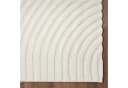 Vimoda Designteppich Creme Kurzflor 10mm Wellenmotiv Bild 5