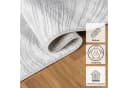 Vimoda Teppich Boho Design Grau Silber 3D Hoch-Tief-Effekt Bild 3