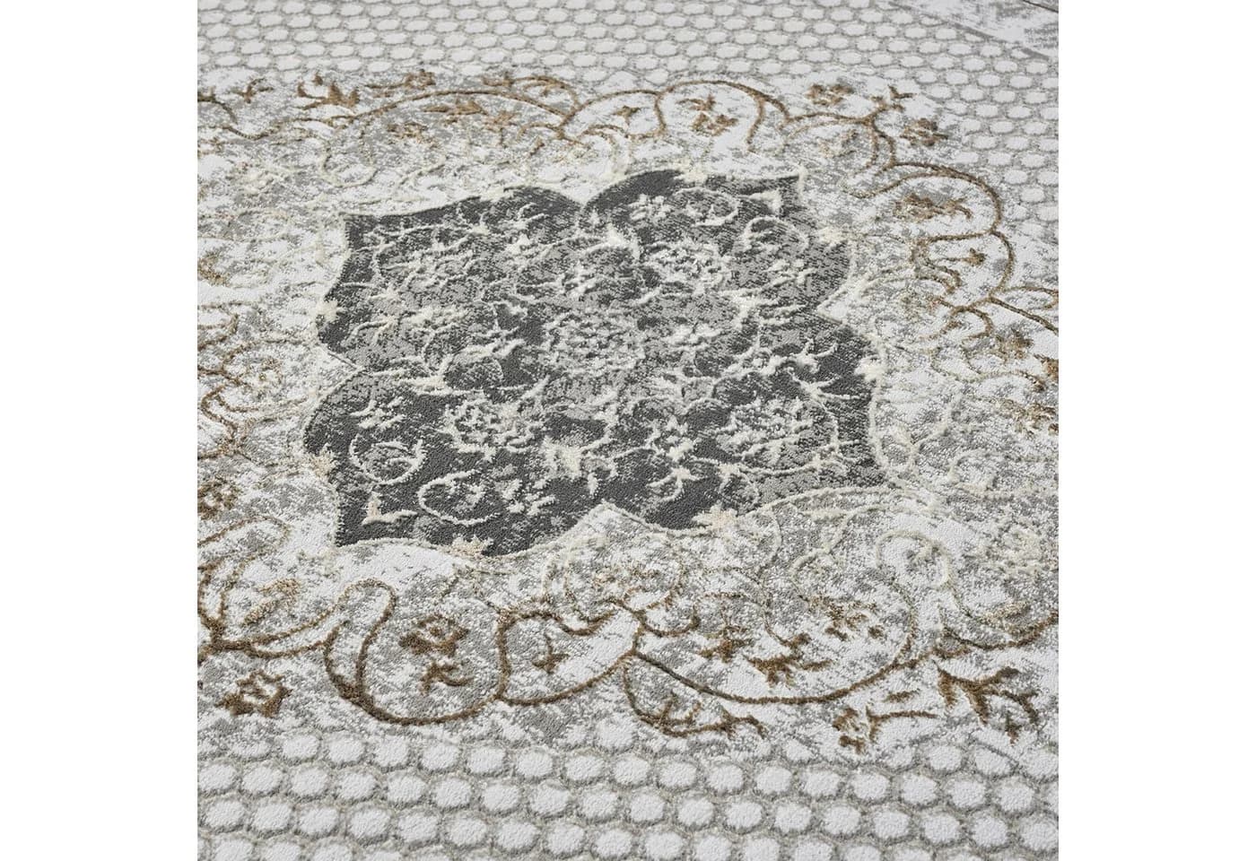 Vimoda Orientteppich Salsa Kurzflor Modern Orientalisch - Bild 5