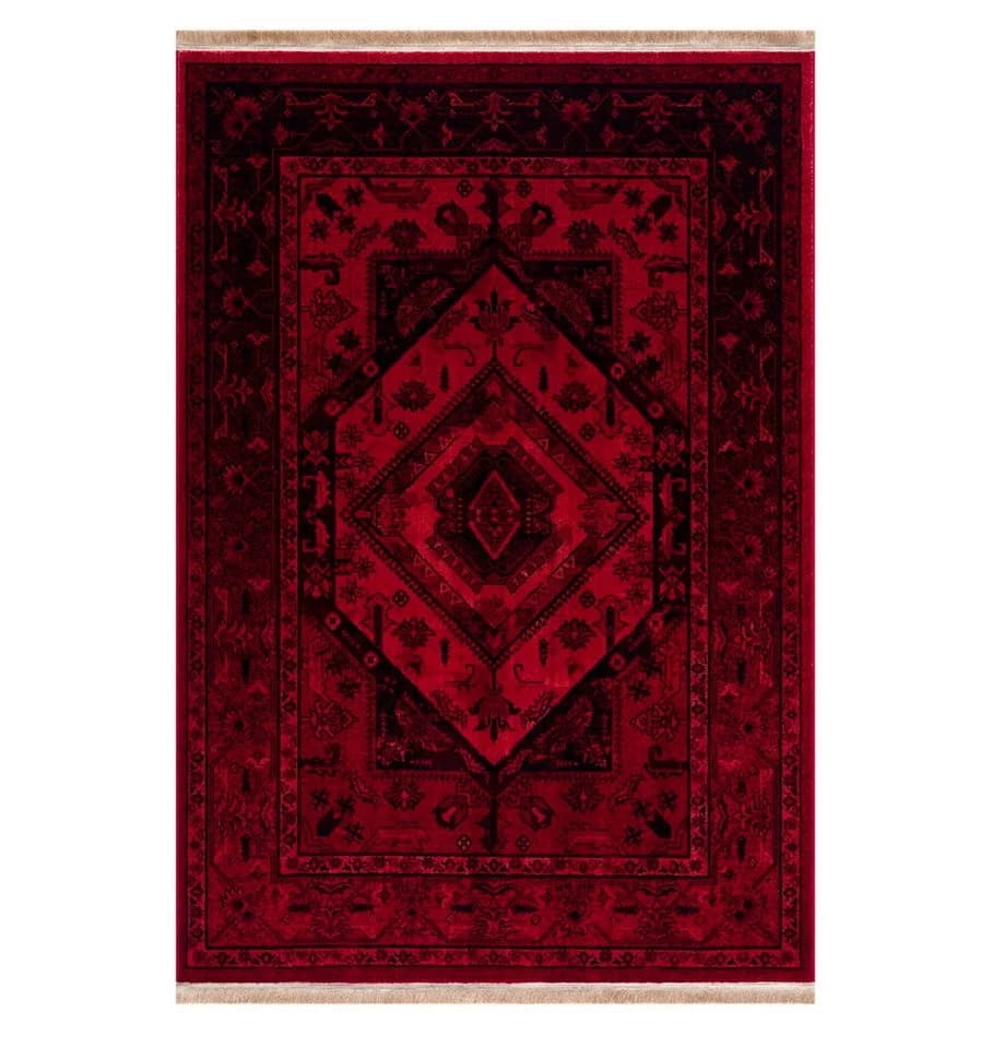 Vimoda Orientteppich ROYAL Dunkelrot - Bild 2
