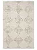 Vimoda Designteppich Kurzflor Boho 3D Hoch-Tief-Effekt Beige/Grau Bild 1
