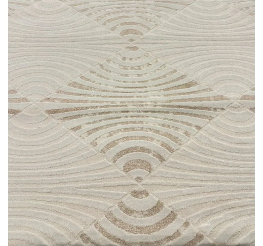 Vimoda Designteppich Kurzflor Boho 3D Hoch-Tief-Effekt Beige/Grau - Bild 3