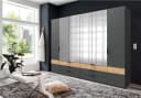 WIMEX Gibraltar Drehtürenschrank Grau 270cm Bild 1