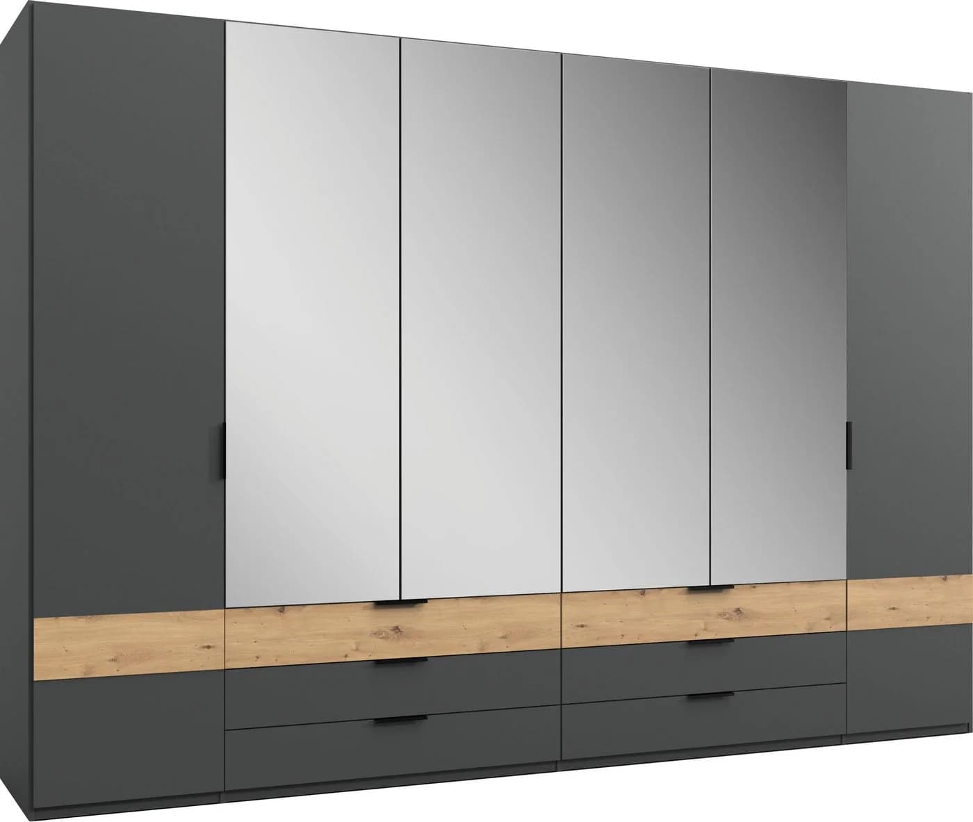 WIMEX Gibraltar Drehtürenschrank Grau 270cm - Bild 2