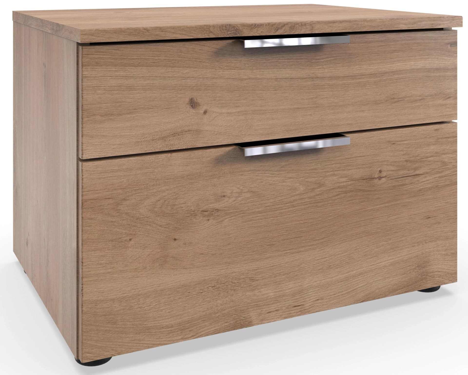 Wimex Nachtkommode Level 2 Schubladen Soft-Close Braun