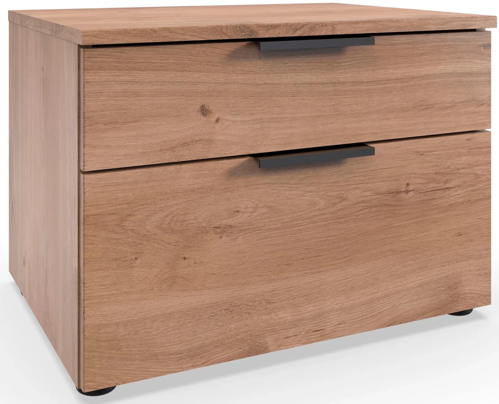 WIMEX Nachtkommode Level Braun 2 Schubladen Soft-Close