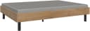 Wimex Bettgestell Easy Braun Schwarz 120x200 cm Bild 2