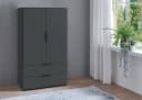 Wimex Easy Plus Wäscheschrank 2 Schubladen Graphit Modern Bild 1