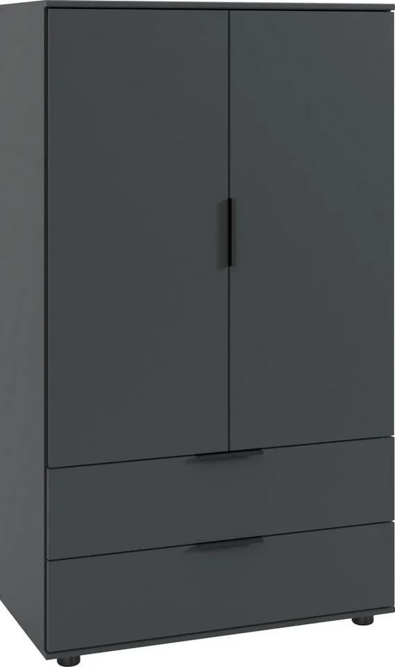 Wimex Easy Plus Wäscheschrank 2 Schubladen Graphit Modern - Bild 2