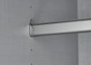 WIMEX Falttürenschrank Oxford Grau 236cm 3 Schubladen Bild 5
