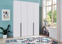 Wimex Kleiderschrank Mugano Weiß Schwarz 236cm Bild 1