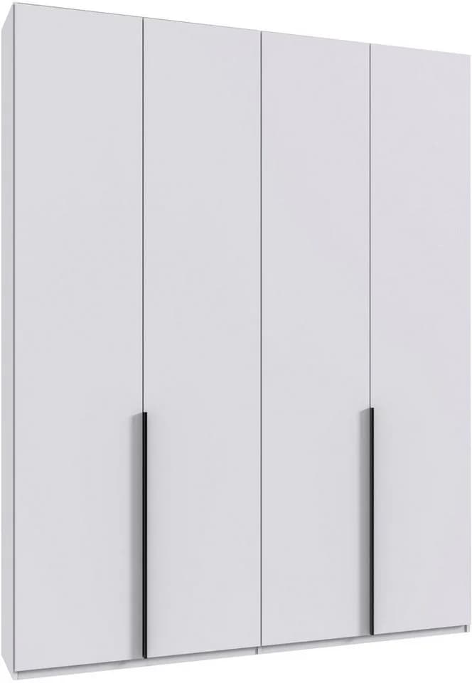 Wimex Kleiderschrank Mugano Weiß Schwarz 236cm - Bild 2