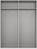 Wimex Kleiderschrank Mugano Weiß Schwarz 236cm Bild 3