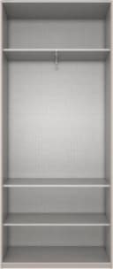 Wimex Kleiderschrank Mugano Weiß Schwarz Premium Bild 2