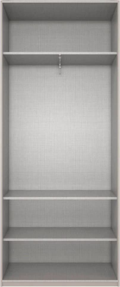 Wimex Kleiderschrank Mugano Weiß Schwarz Premium - Bild 2