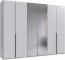 Wimex Kleiderschrank Mugano Weiß mit Metallgriffen Bild 2