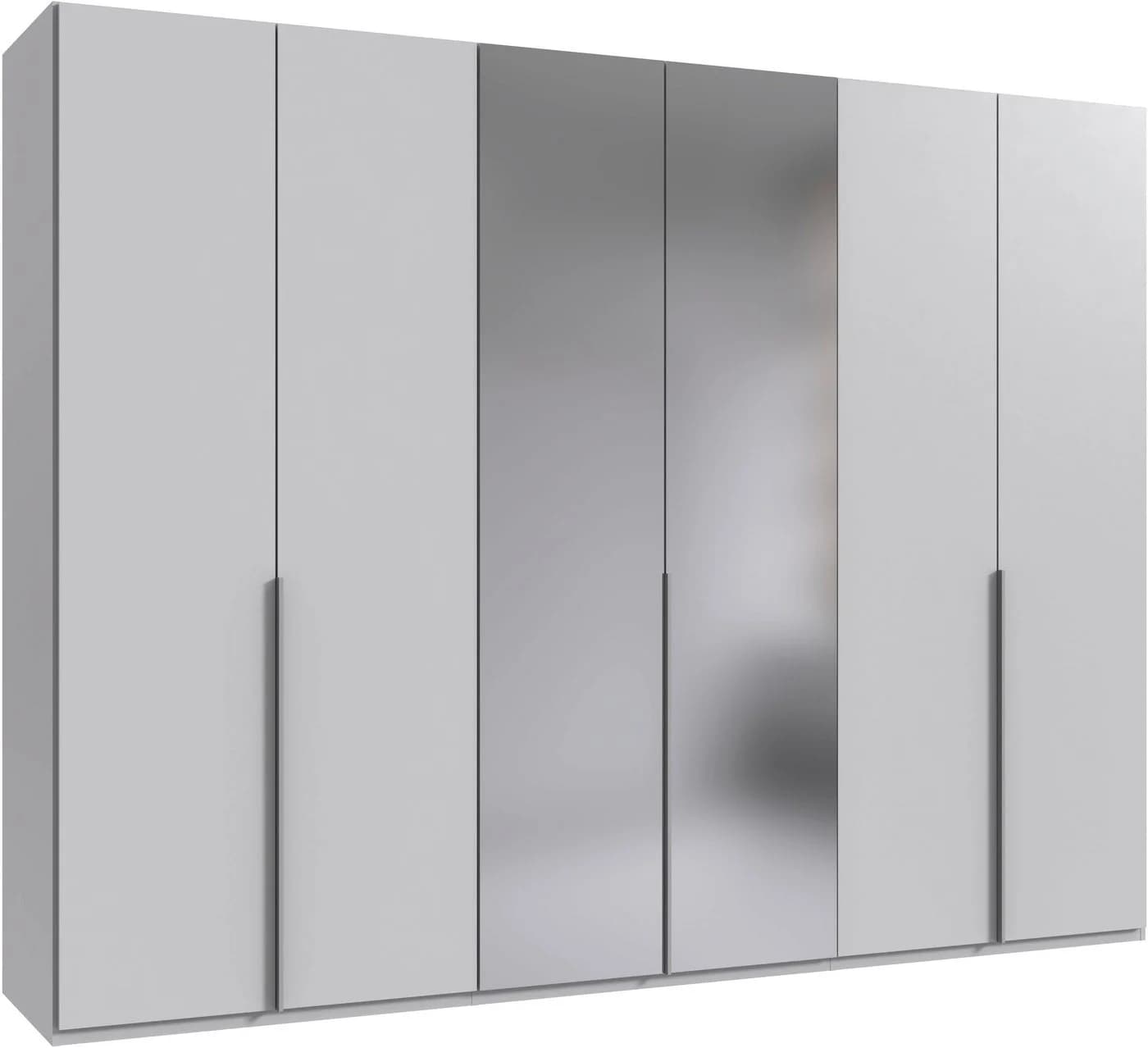 Wimex Kleiderschrank Mugano Weiß mit Metallgriffen - Bild 2