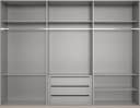 Drehtürenschrank WIMEX London Saharagrau Premium Ausstattung Bild 3
