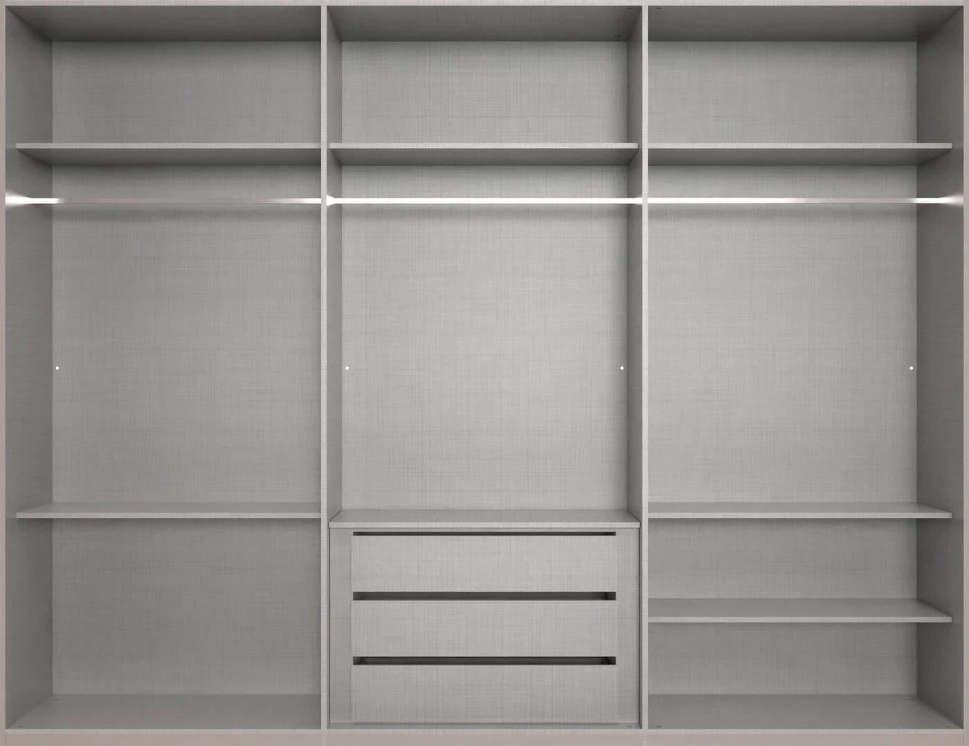 Drehtürenschrank WIMEX London Saharagrau Premium Ausstattung - Bild 3