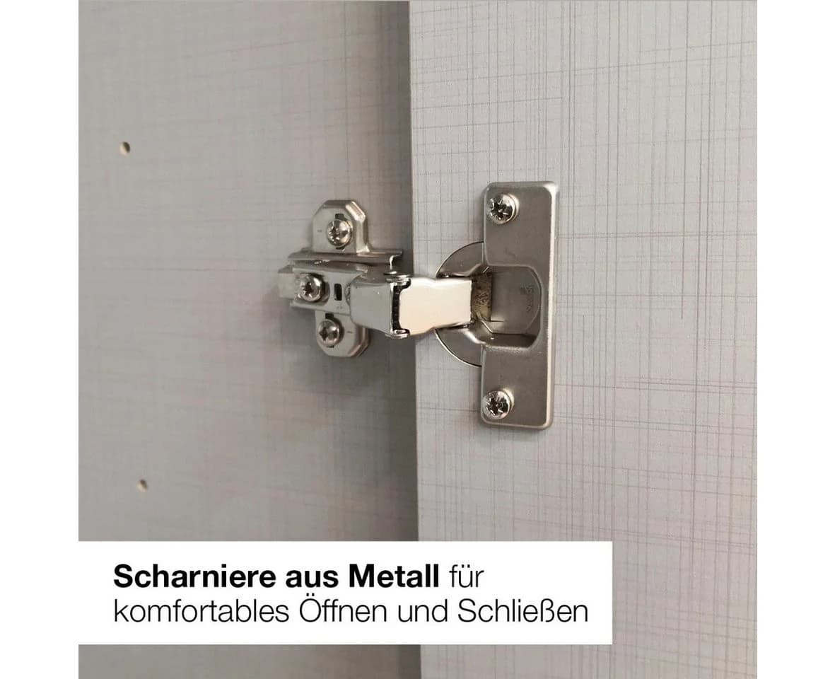 Drehtürenschrank WIMEX London Saharagrau Premium Ausstattung - Bild 4